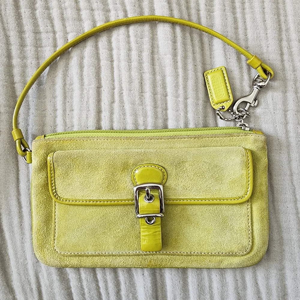 Vintage Coach wristlet